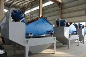 Fine Sand Dewatering Vibrating Screen Recycling Machine - thumbnail 2