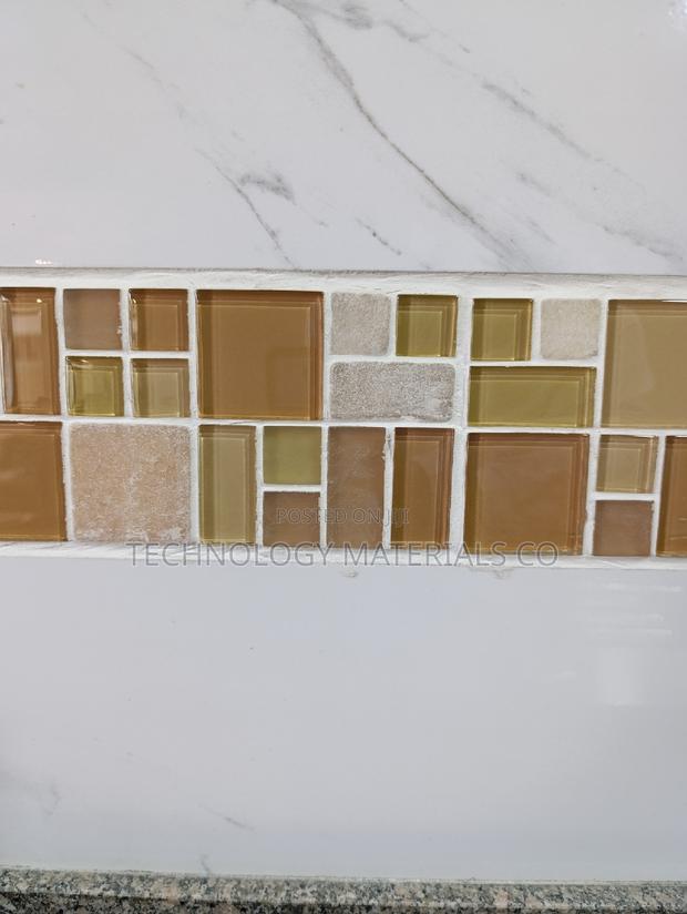 Brown 3d Glass Mosaic Tile(Price Per Tile)