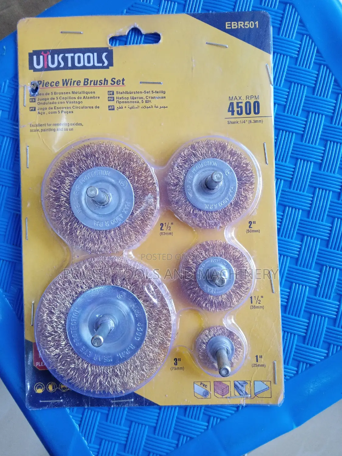 5pcs Wire Brush Set
