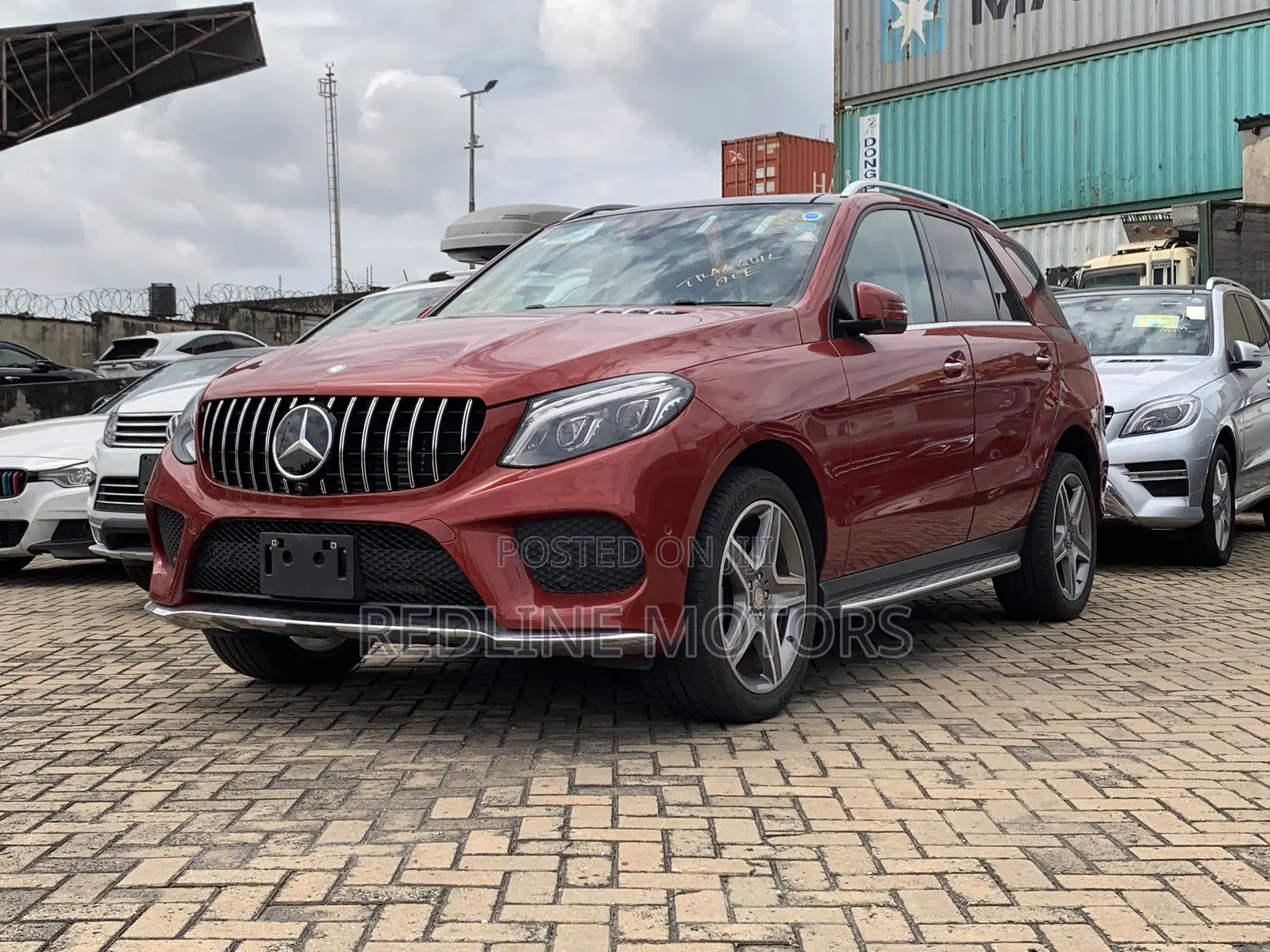Mercedes-Benz GLE-Class GLE 350d 4MATIC 2017 Red