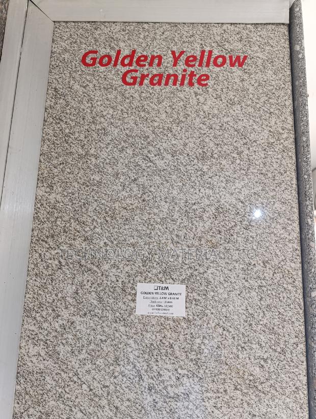 Golden Yellow Granite(8ft * 2ft *18mm)