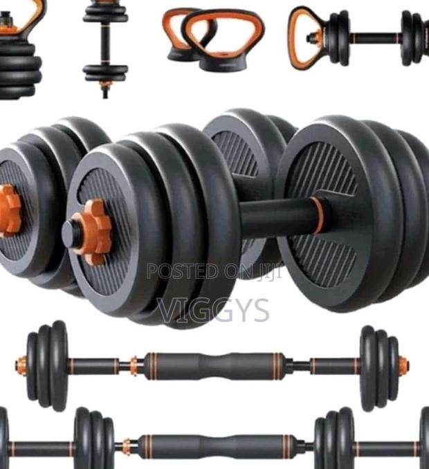 Good Quality 50kg 6 in 1 Dumbell