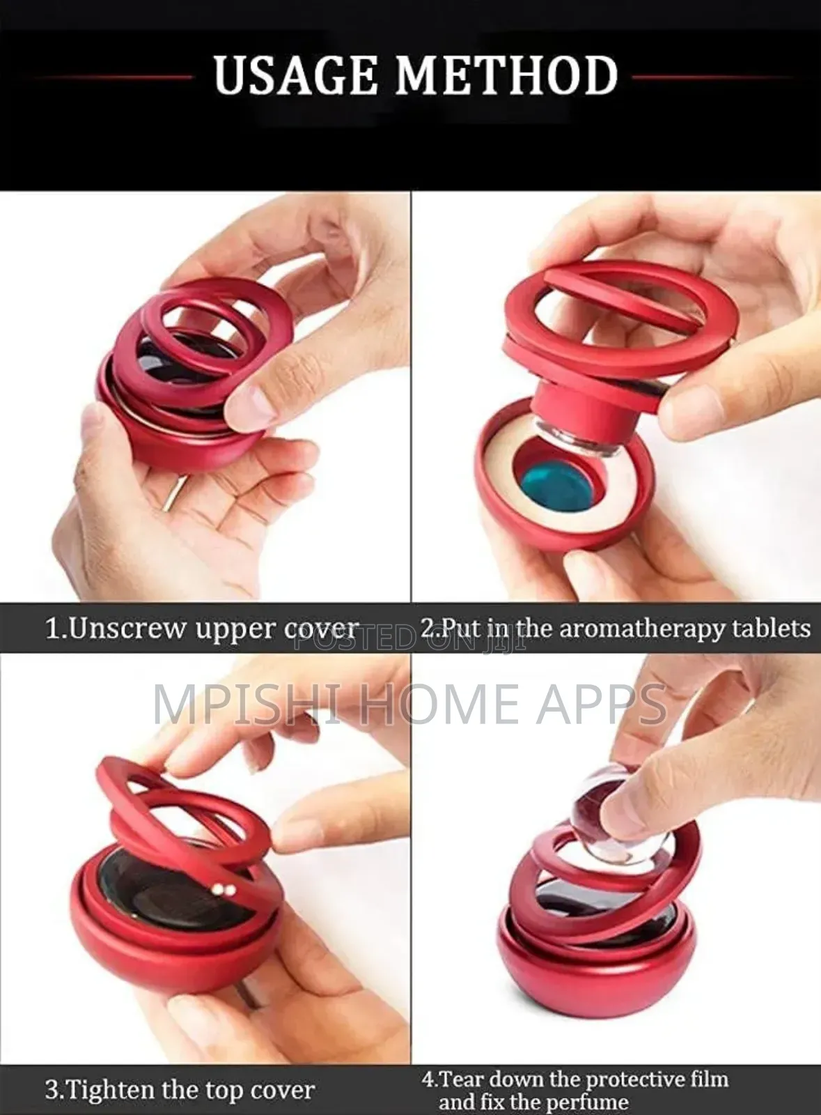 Solar Car Aromatherapy Diffuser