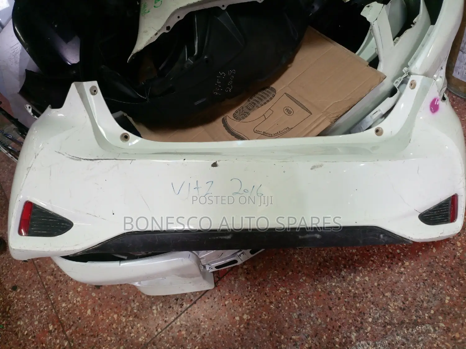 Toyota Vitz (2018_2022 Model) Back/ Rear Bumper Assembly