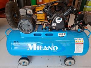 Milano 100l Double Piston Petrol Air Compressor-3hp - thumbnail 2