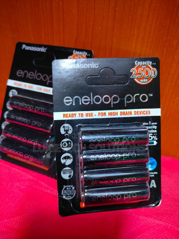 Rechargeable Panasonic Original Batteries 2500 Mah. - main view