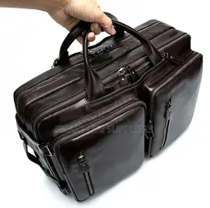 Shoulder Bag and Backpack Combo Leather Luggage and Travel B