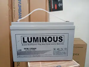 Luminous 100ah 12v Solar Battery
