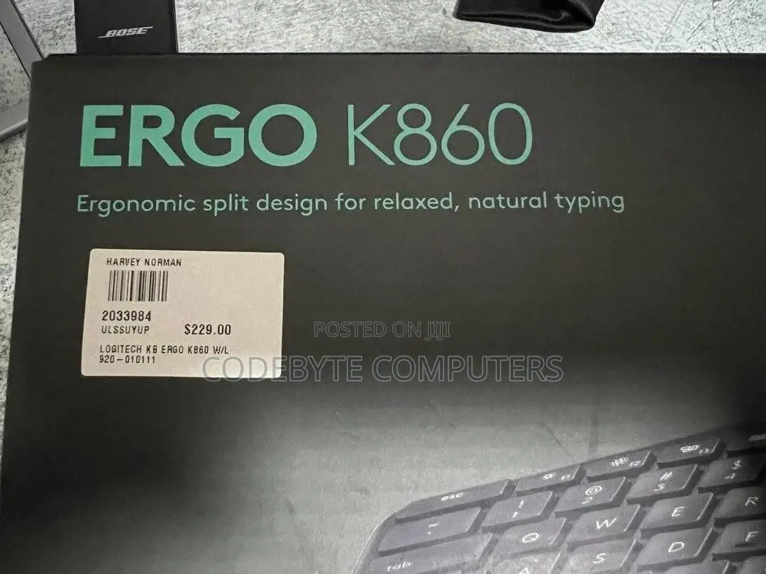 Logitech ERGO Wireless Ergonomic Keyboard