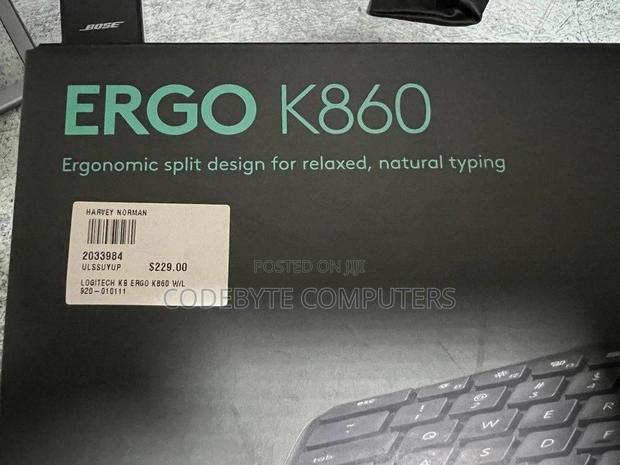Logitech ERGO Wireless Ergonomic Keyboard - main view