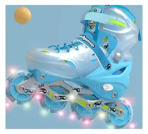 *All-Flash Wheels Adjustable Inline Roller Skates Single*