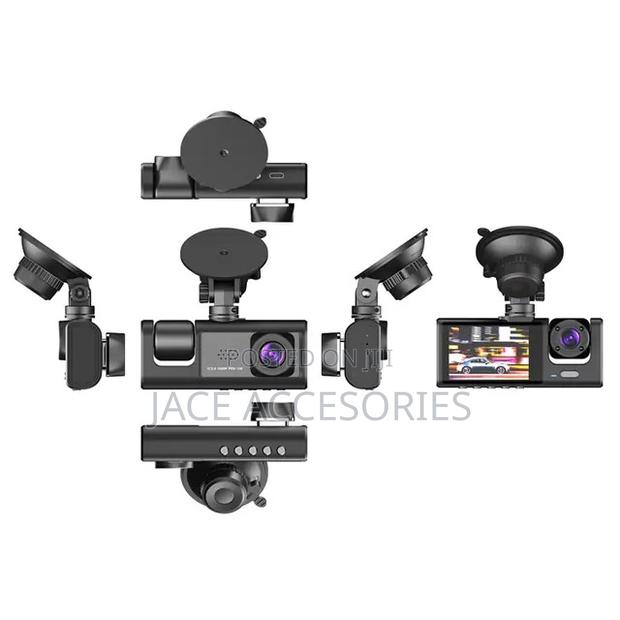 Car Blackbox DVR Recorder 3 Cameras