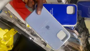 Back Cover for iPhone 12 Pro Max (Blue, Shock Proof, Silico