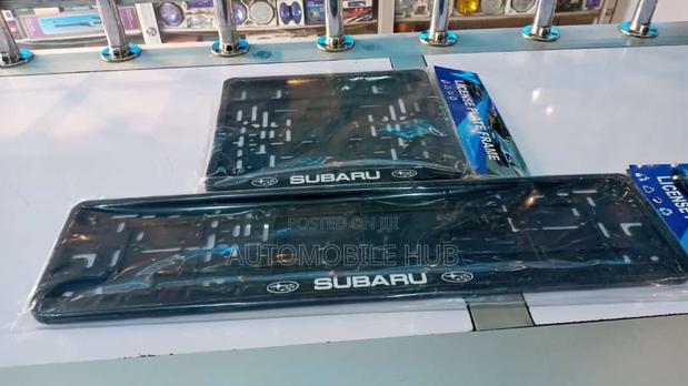 Subaru Plastic Number Plate Holders- Number Plate Holders