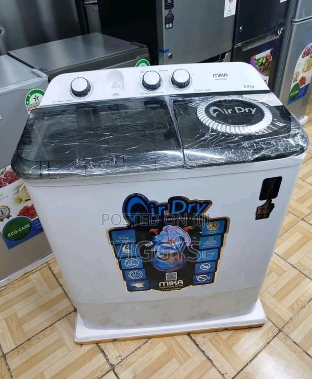 Good Quality Mika 8kg Twin Tub Washing Machine