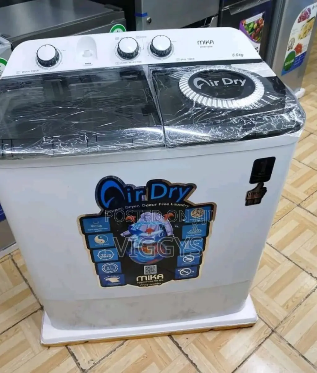 Original Mika 8kg Twin Tub Washing Machine