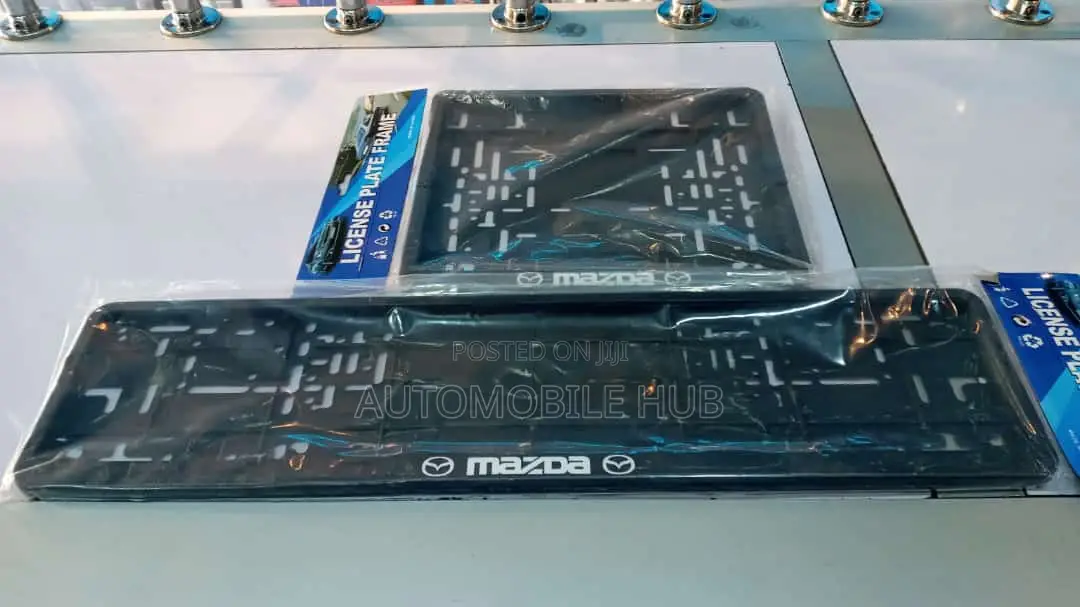 Mazda Plastic Number Plate Holders-Number Plate Holders
