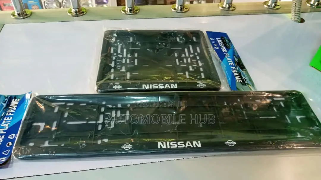 Nissan Plastic Number Plate Holders- Number Plate Holders