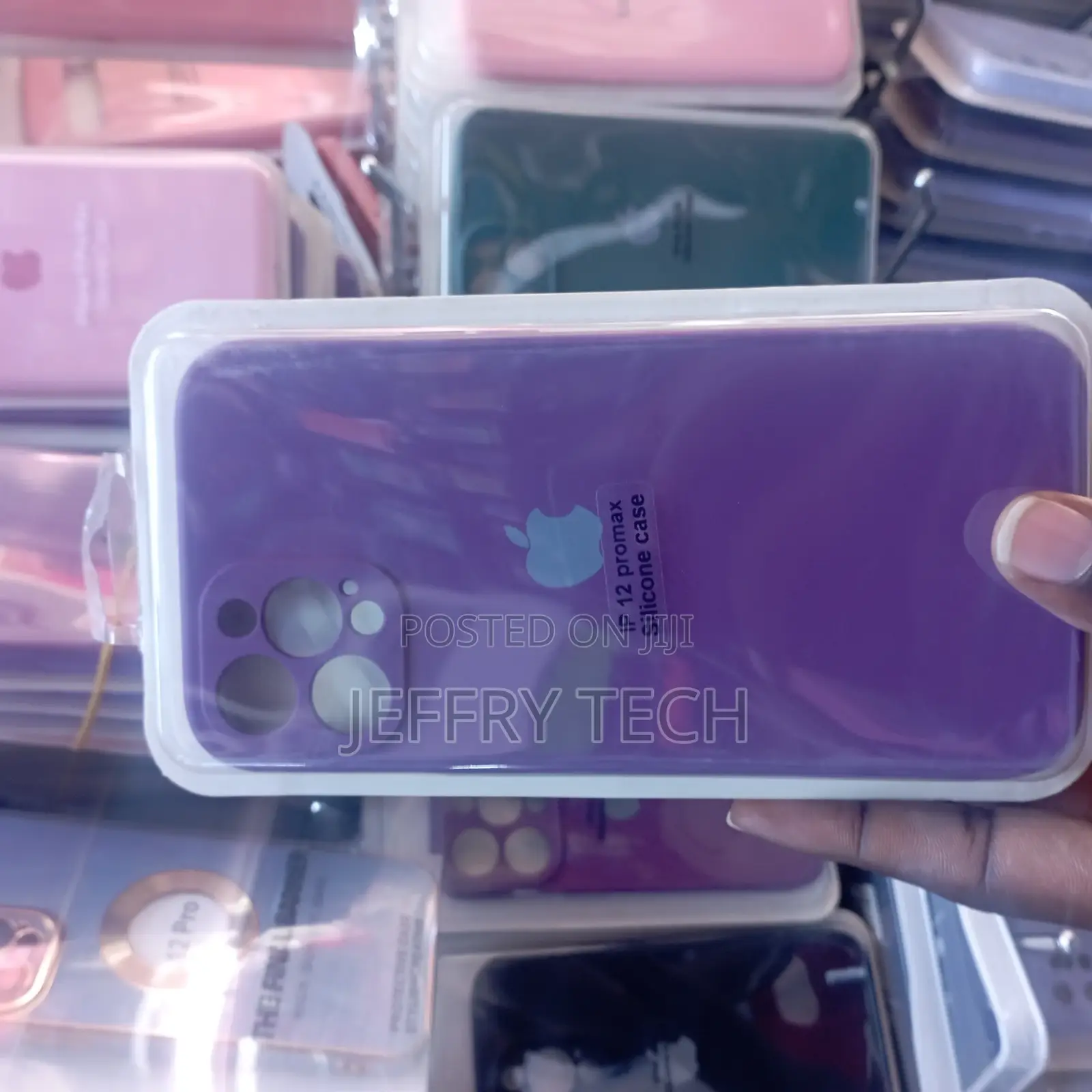 Color Cover - Silicone Case for iPhone 12 Pro Max (Sand Pink