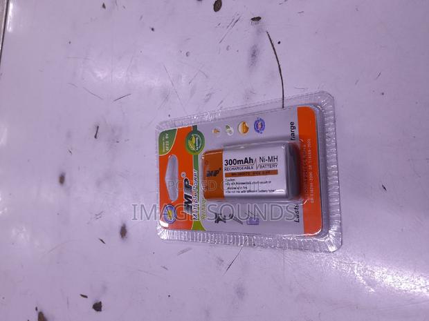 9v Rechargable Battery 300mah ( Multiple Power) - main view