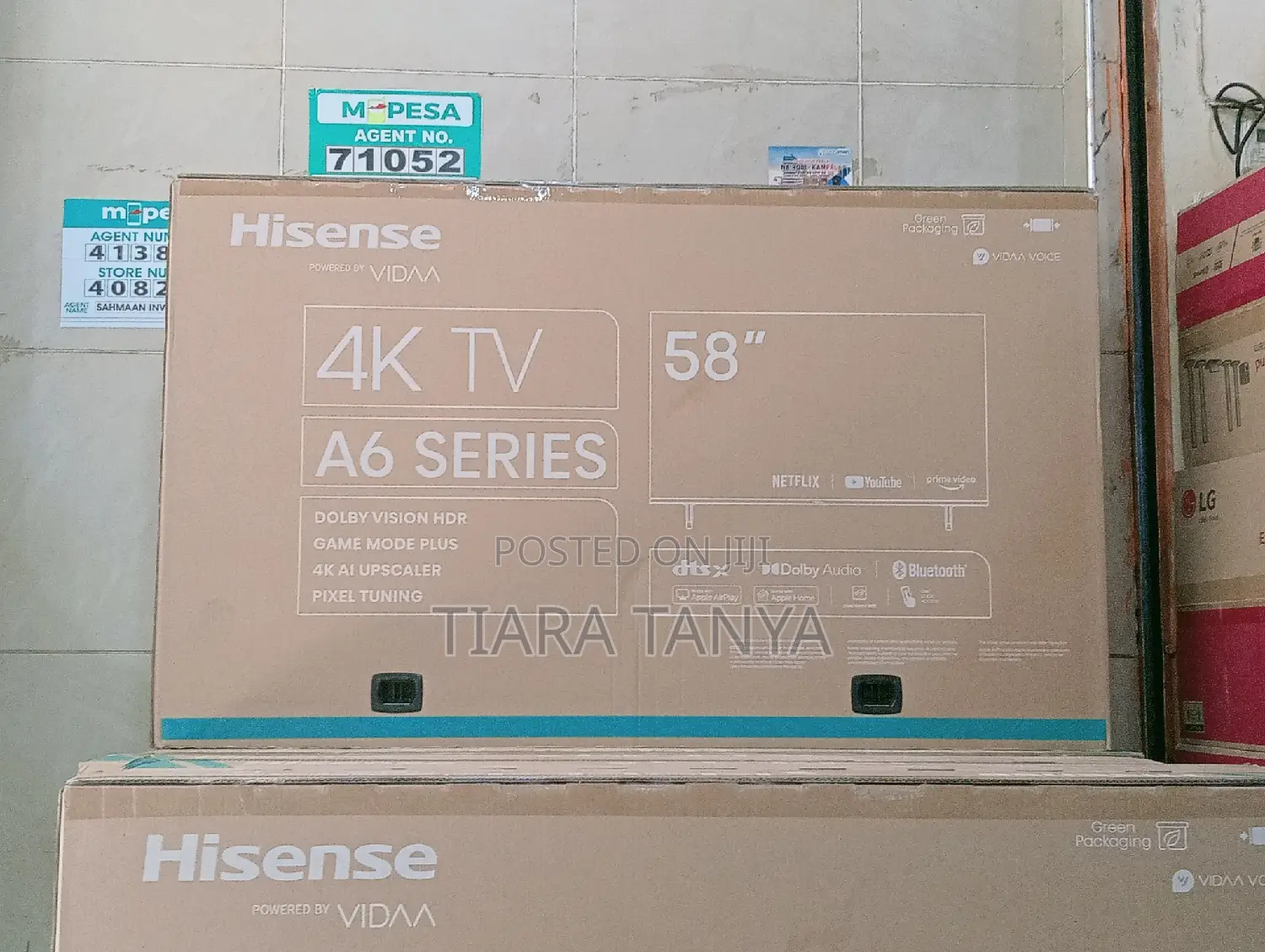 Hisense 58" Smart Vidaa Tv