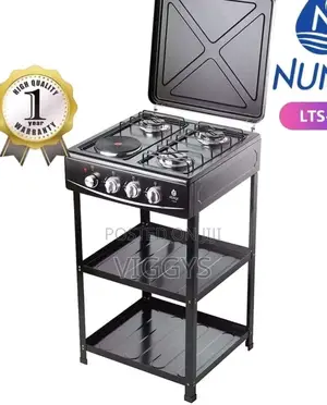 Good Quality Nunix Full Gas Cooker +Shelves