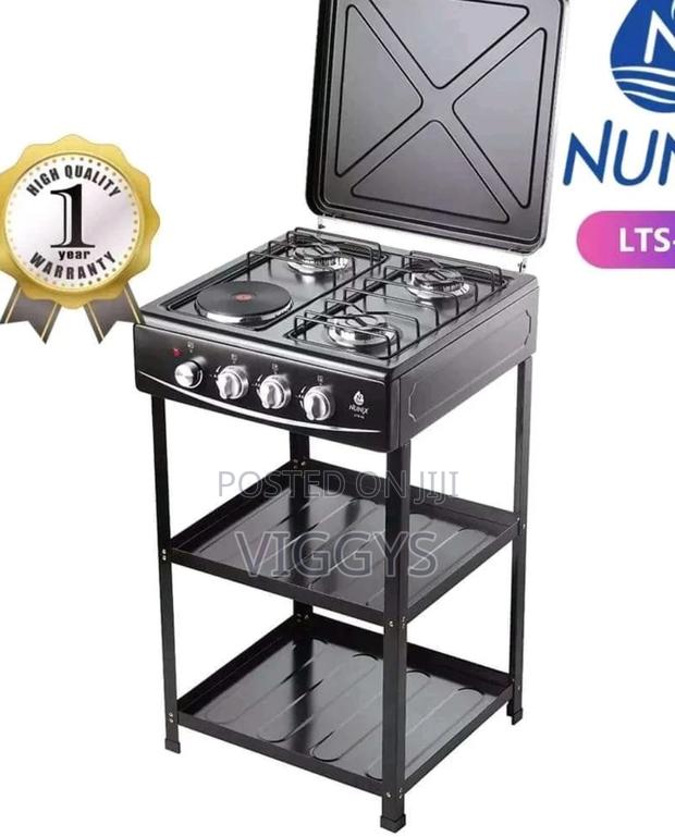Good Quality Nunix Full Gas Cooker +Shelves