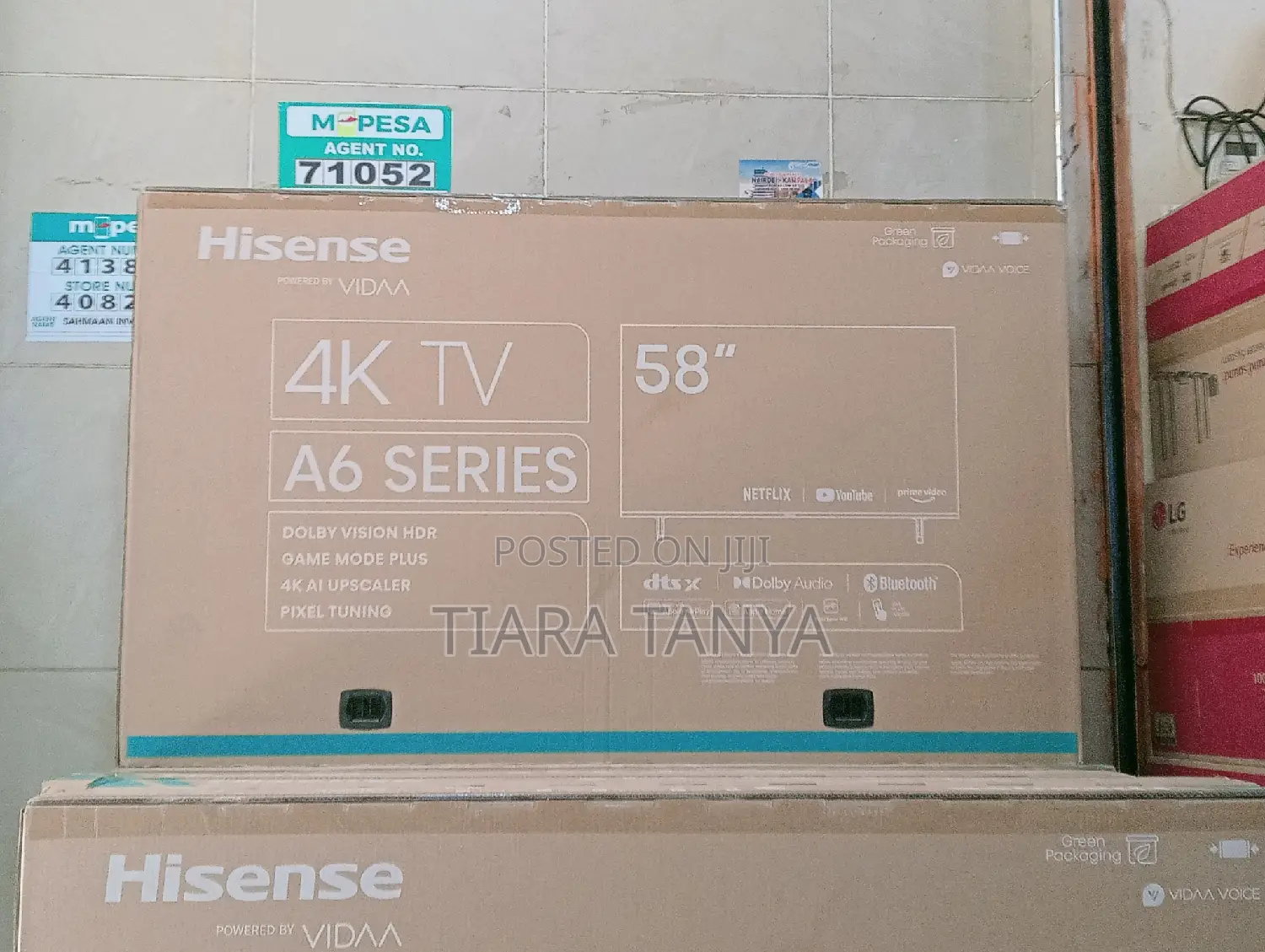 Hisense 58" Smart Vidaa Tv