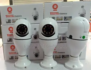 V380 Pro Light Bulb Camera 2mp Hd CCTV Camera