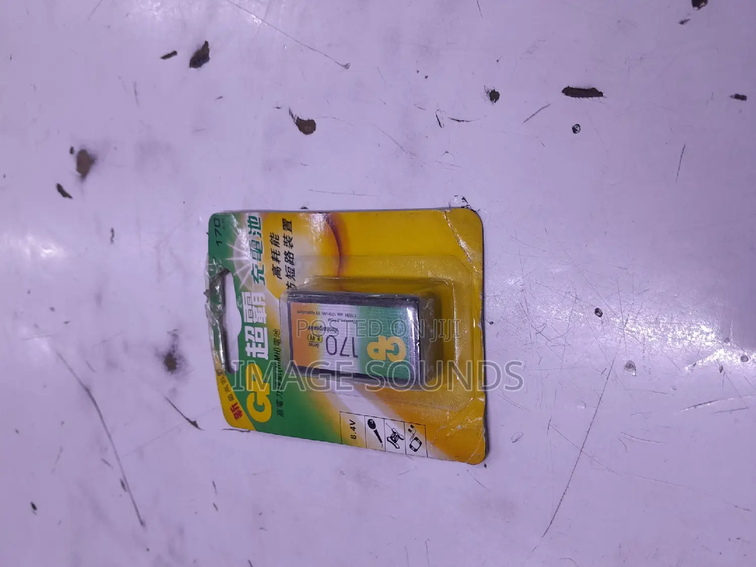 Rechargable Battery GP 9v 170 Mah