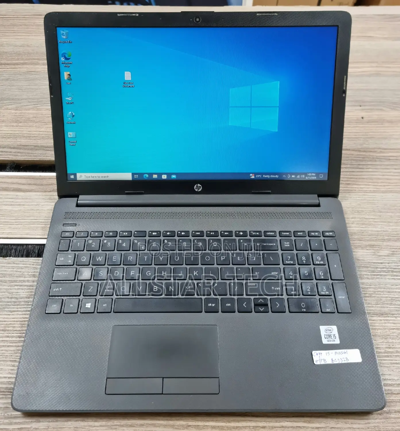 Laptop HP 250 G7 8GB Intel Core I5 HDD 1T