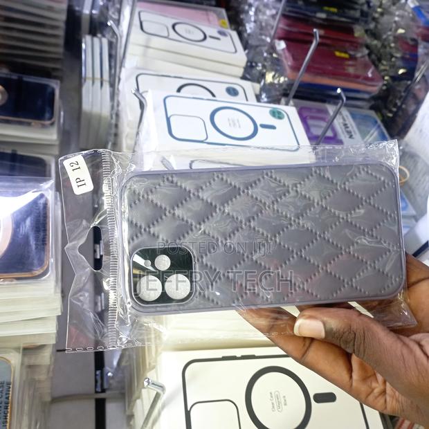 Checkered Color Silicone Phone Cases for Apple iPhone 12 - main view