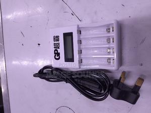 Charger for AA Rechargable Batteries With Display