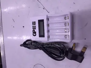 Charger for AA Rechargable Batteries With Display