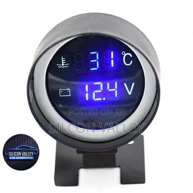 Car Temperature Gauge and Voltage Gauge