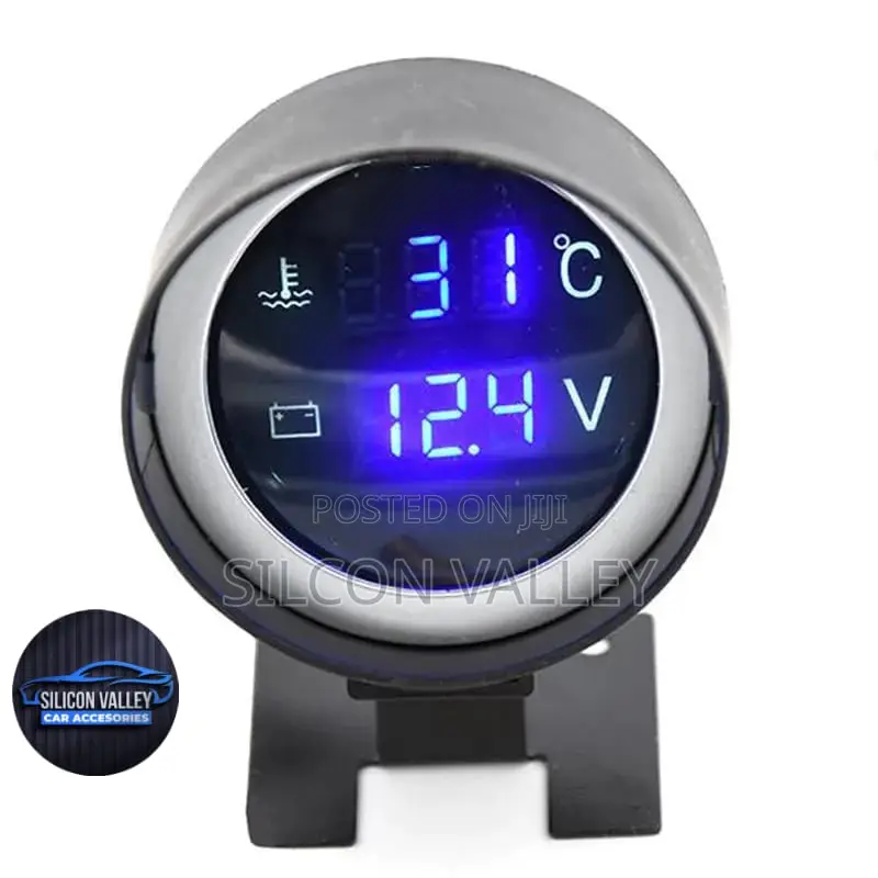 Car Temperature Gauge and Voltage Gauge