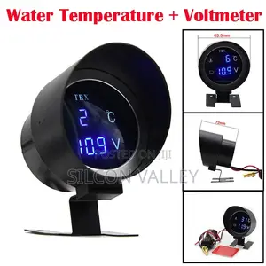 Car Temperature Gauge and Voltage Gauge