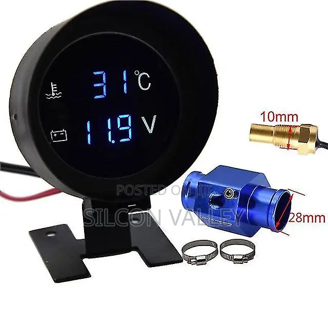 Car Temperature Gauge and Voltage Gauge