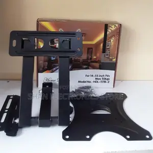 Home Design ROTATING 14-55" Blackfull Motion Swivels Bracket
