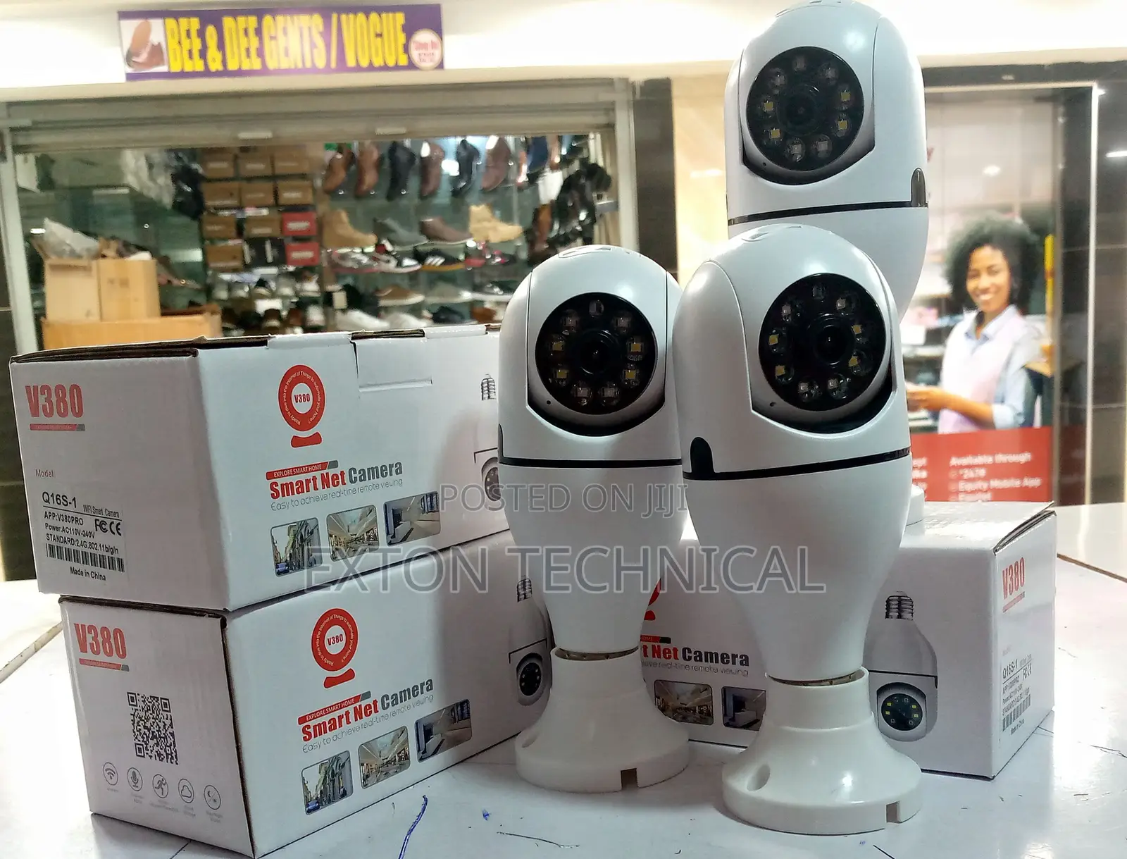 Bulb PTZ Camera V380 Pro Wireless 2mp