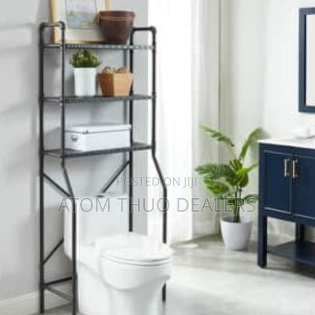 Toilet Rack Black