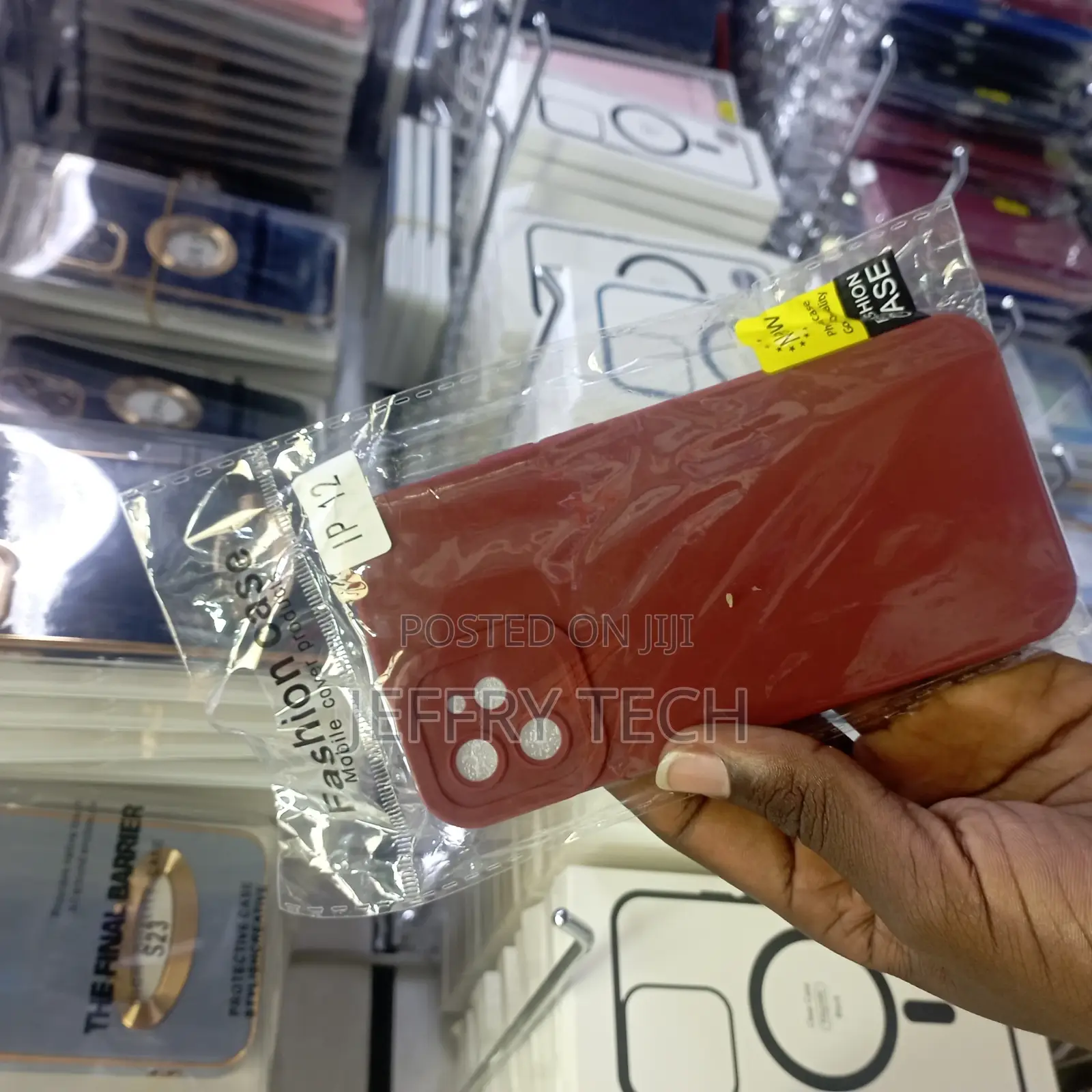 Wine Red Silicon Case for iPhone 12 / 12 Pro