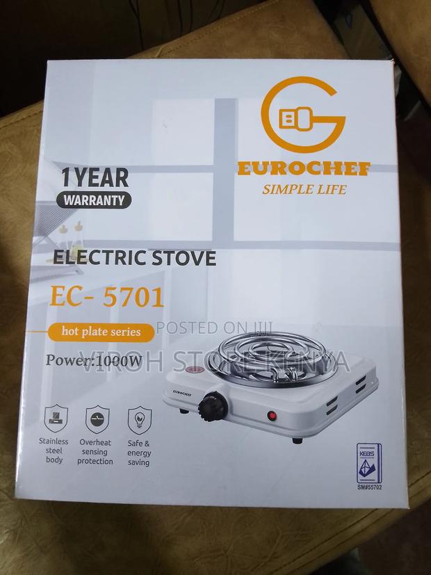 Eurochef Single Coil Cooker Electric Stove