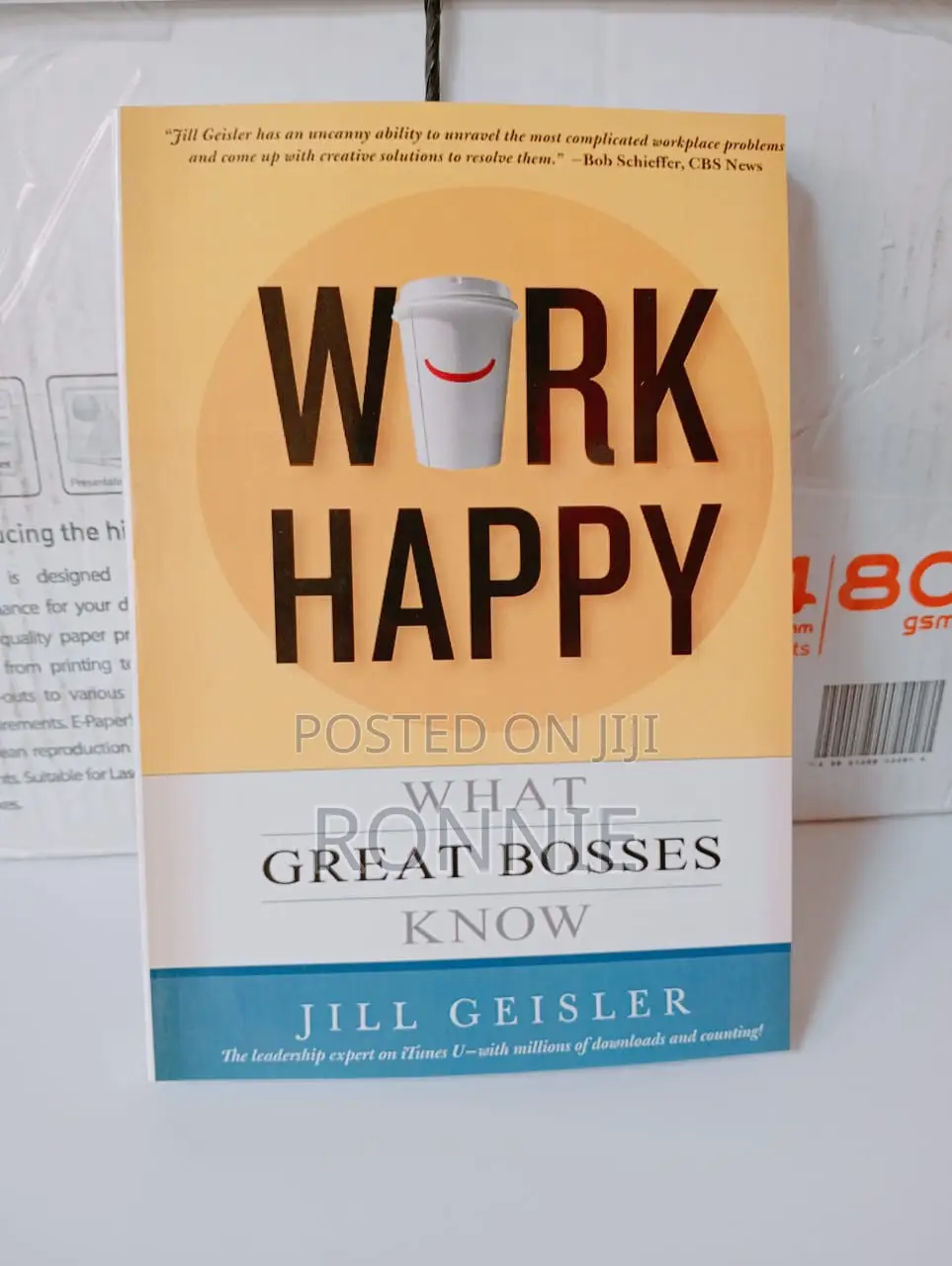 Work Happy: What Great Bosses Know Book by Jill Geisler