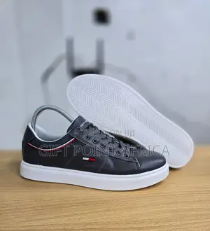 Gray Tommy Hilfiger Casual Sneakers for Men