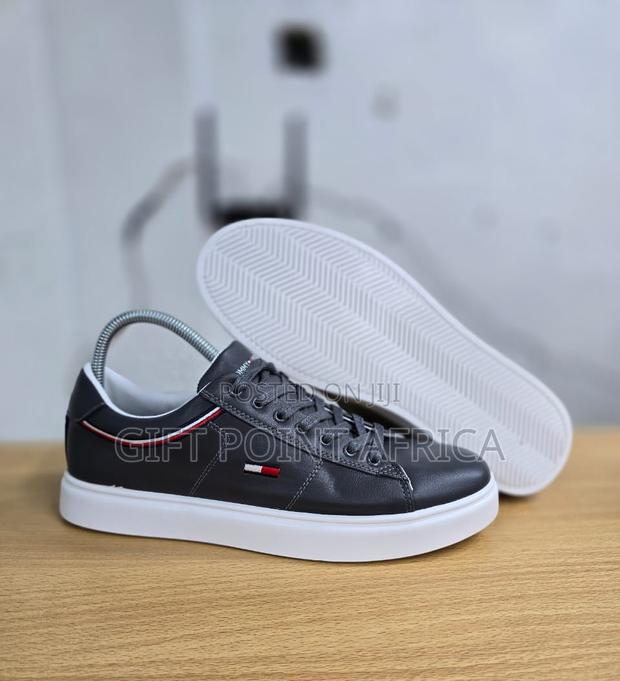 Gray Tommy Hilfiger Casual Sneakers for Men