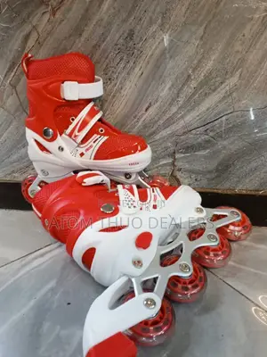 Skate Shoes Red.