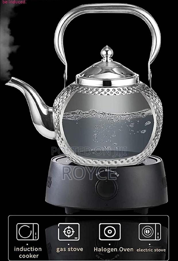 Stainless Steel Tea Pot With Infuser -2l - thumbnail 8