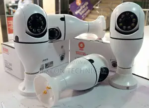 Indoor Wifi V380 Bulb 360 Degree Wireless Camera