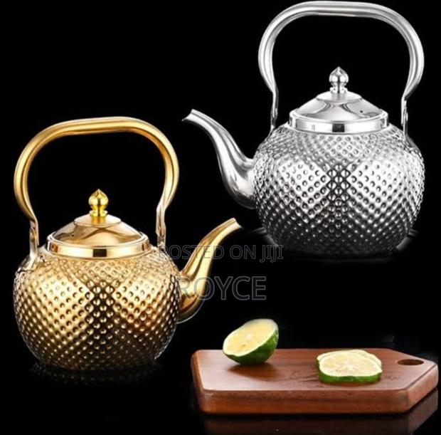 Stainless Steel Tea Pot With Infuser -2l - thumbnail 4